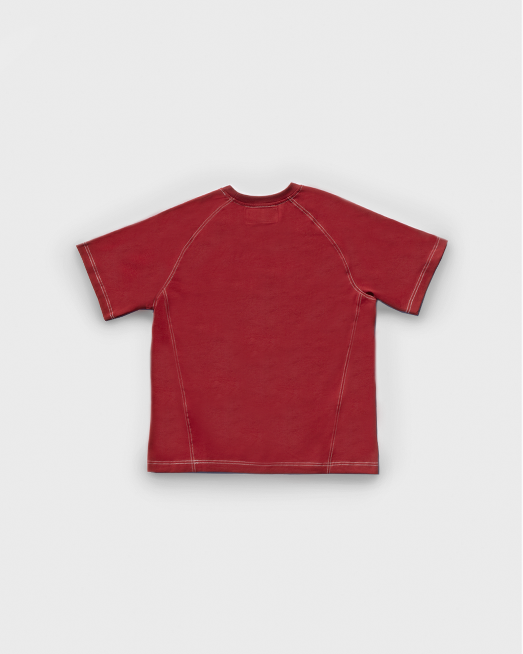 Signature Tee Dark Red