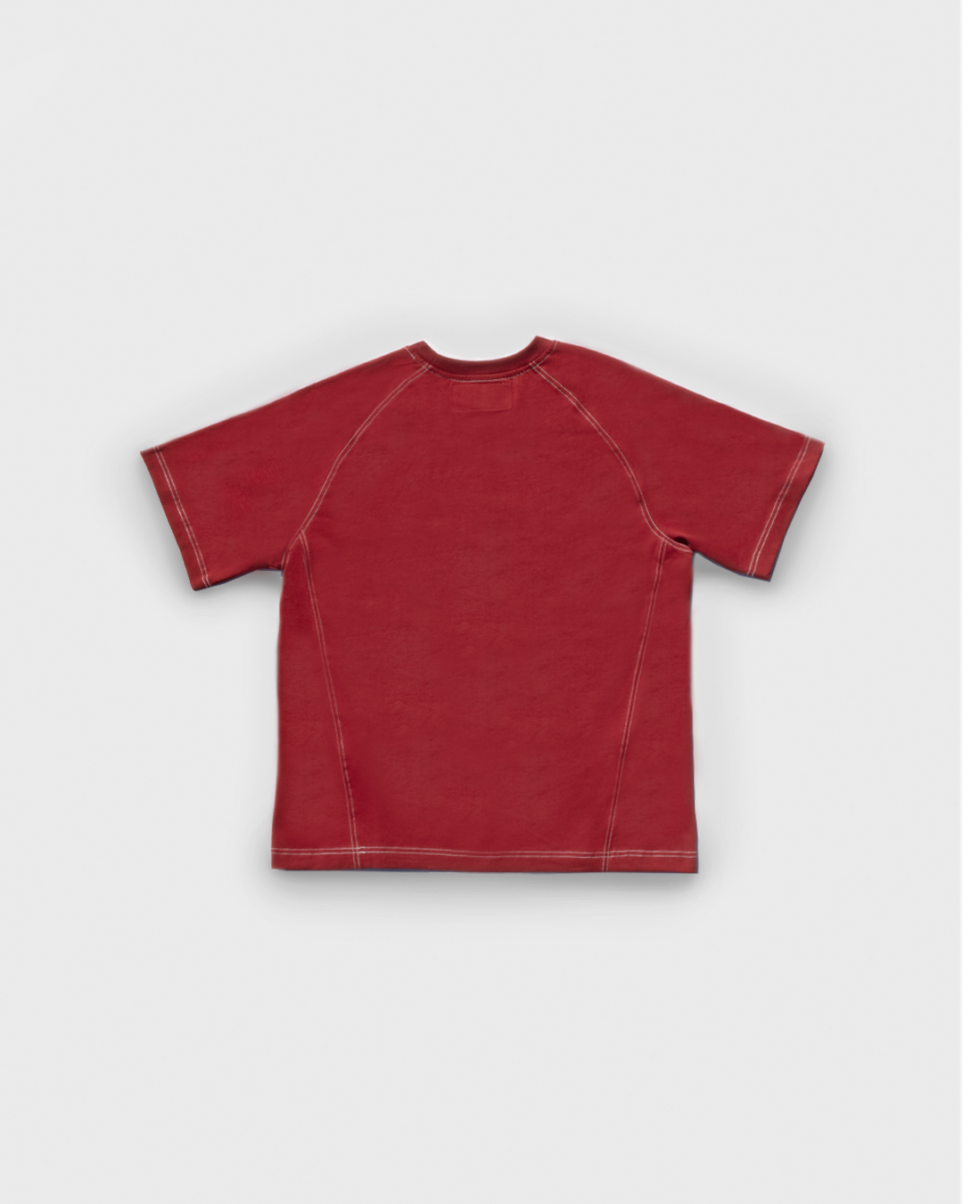Signature Tee Dark Red