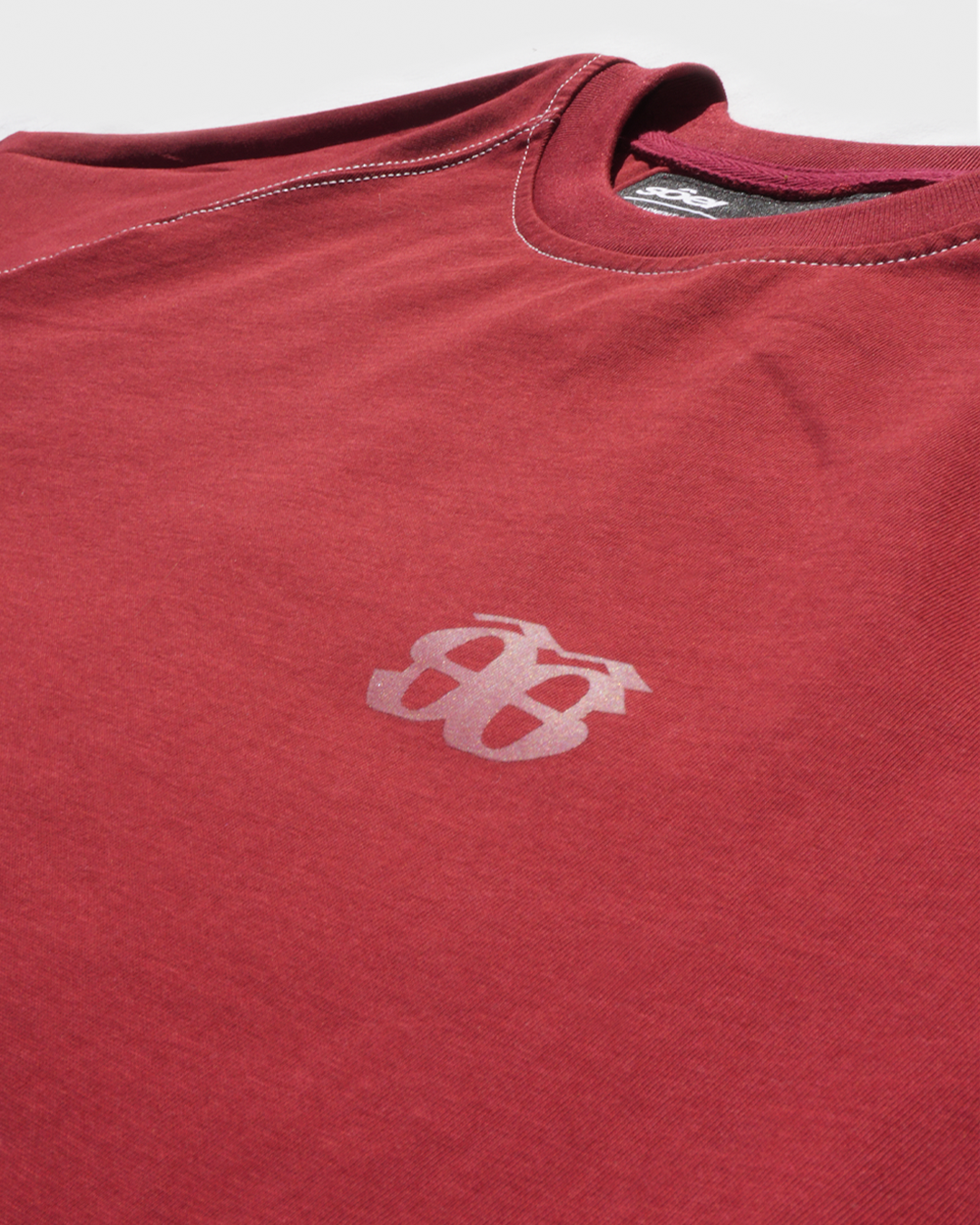 Signature Tee Dark Red