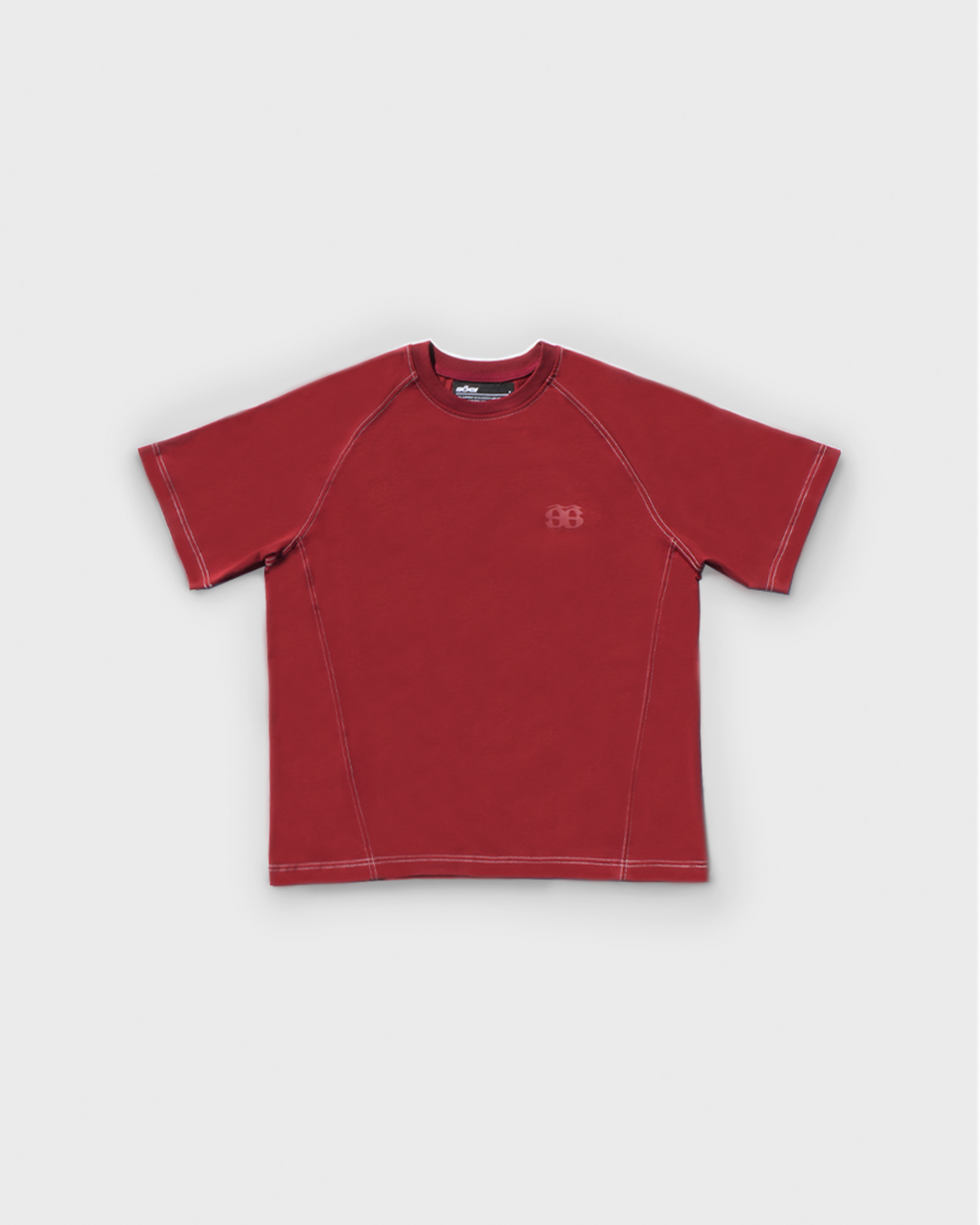 Signature Tee Dark Red