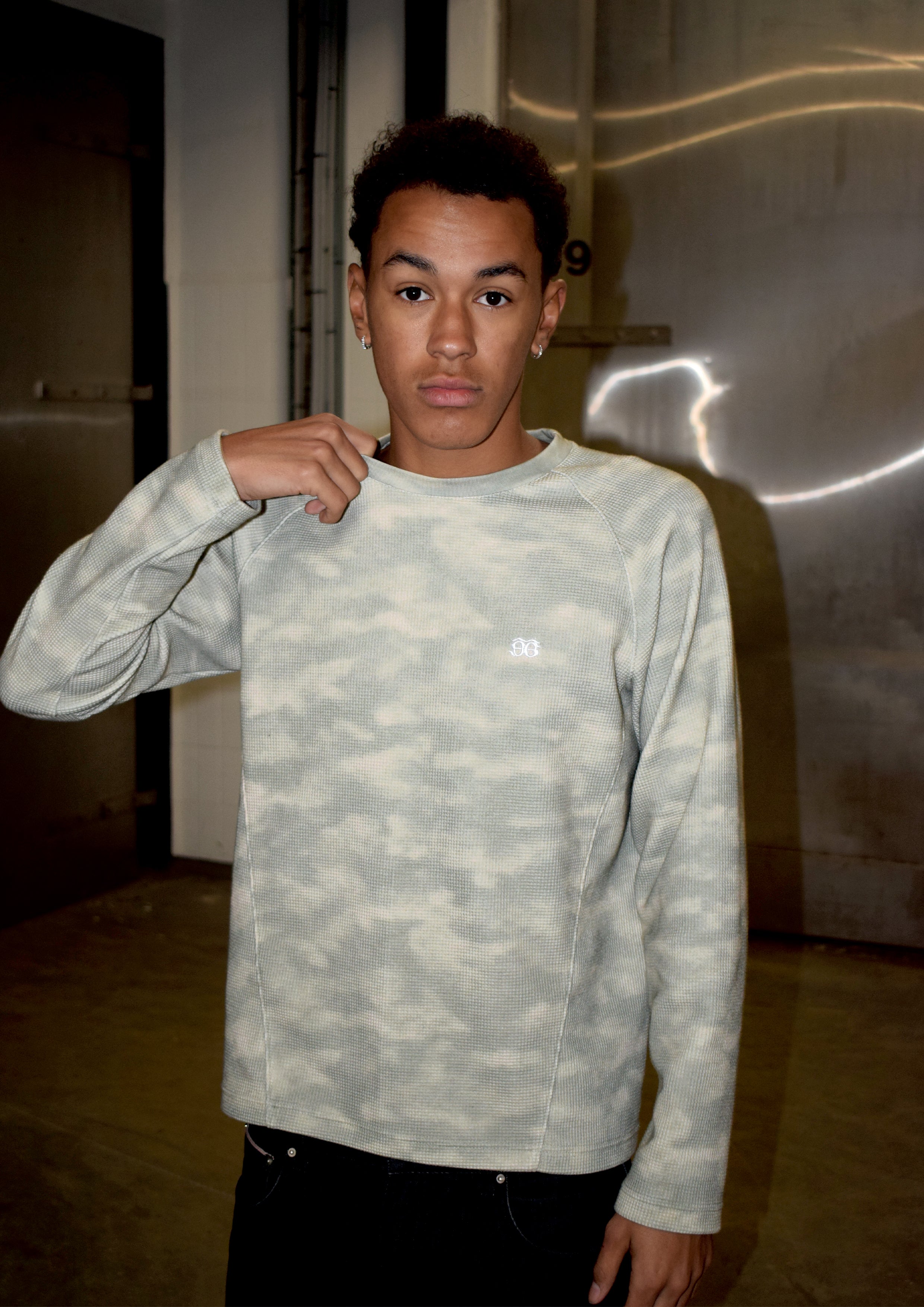 BLEND WAFFLE KNIT